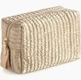 Gold Cosmetic Pouch