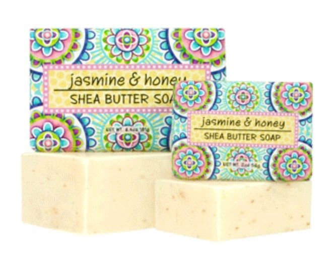 Jasmine &amp; Honey Mini Shea Soap