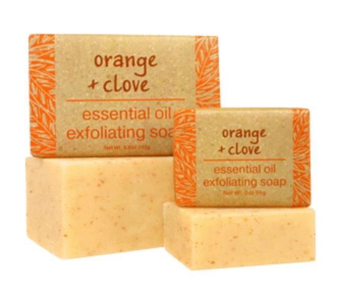 Orange + Clove Essential Oil Soap