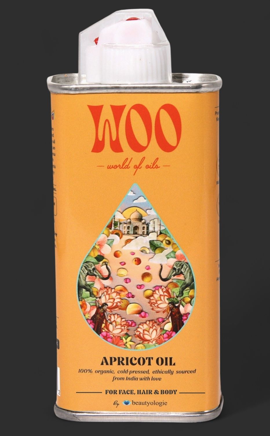 World Of Oils Apricot Oil, 100% Organic