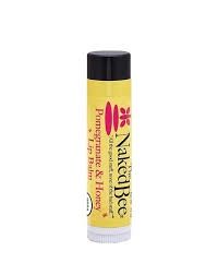 Naked Bee Lip Pomegranate &amp; Honey Lip Balm