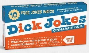 BlueQ Dick Jokes Gum