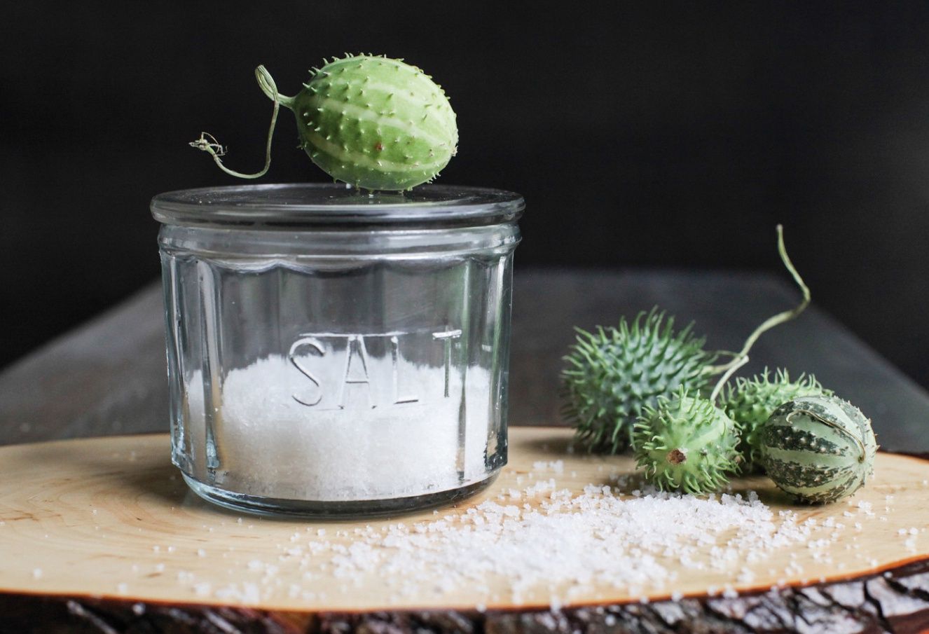 Pressed Glass Salt Cellar