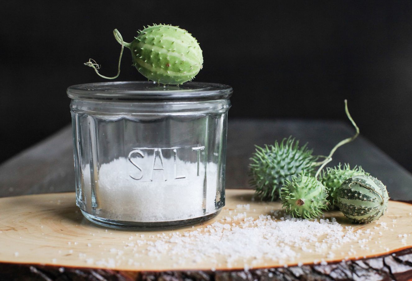 Pressed Glass Salt Cellar