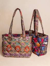 Reversible Puffy Tote (Med)