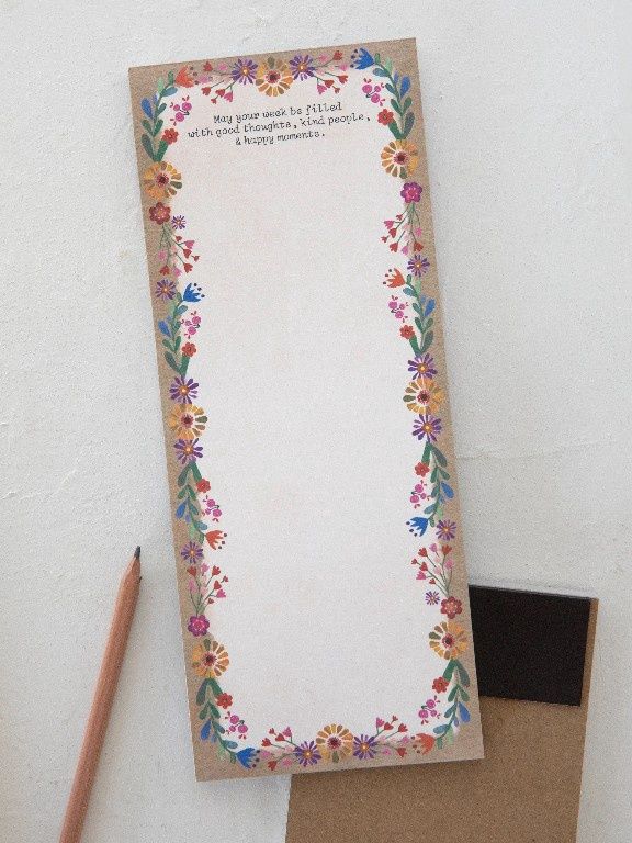 List Notepad - May Your Week Be Filled With Good...