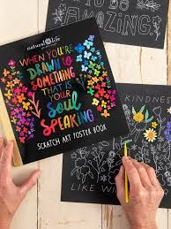 Scratch Art Poster - When You're Drawn To...