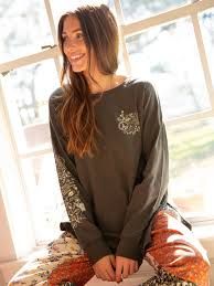 Oversized Doodle Tee Washed Charcoal - Large