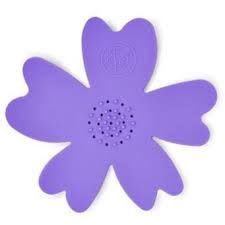 Flower Silicone Soap Dish Purple