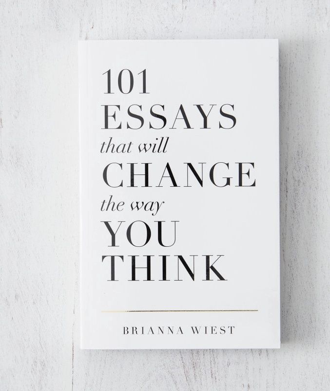 101 Essays That Will Change The Way You Think- Hardcover