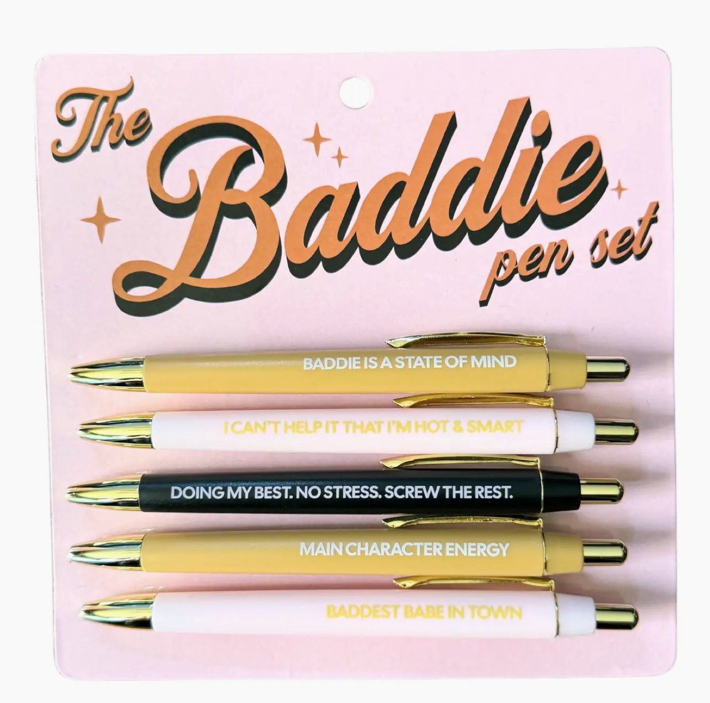 The Baddie Pen Set