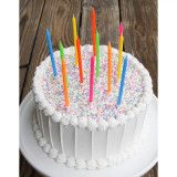 Neon Rainbow Candle Set