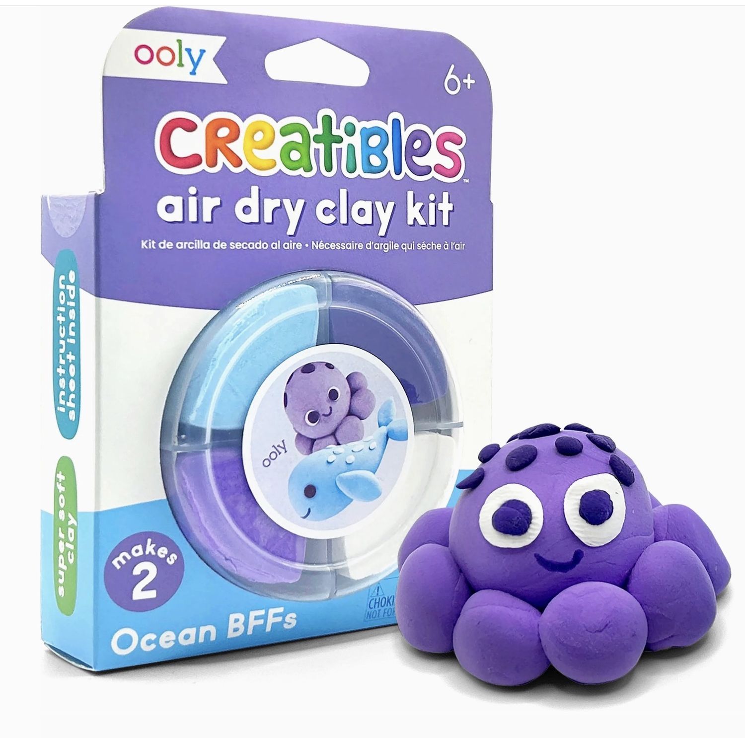 Creatibles Air Dry Clay Kit - Ocean BFFs