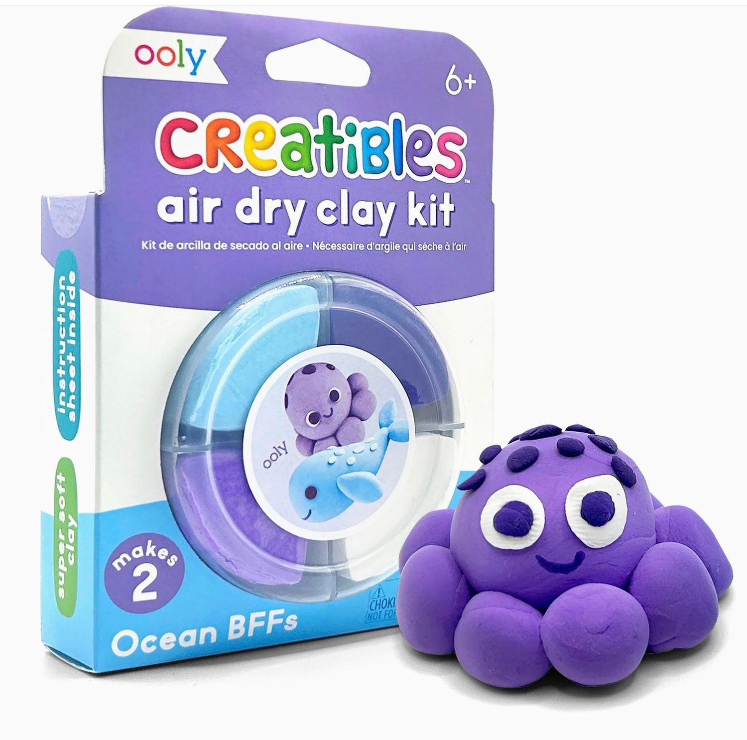 Creatibles Air Dry Clay Kit - Ocean BFFs