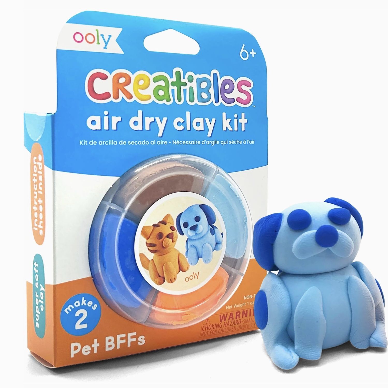 Creatibles Air Dry Clay Kit - Pet BFFs