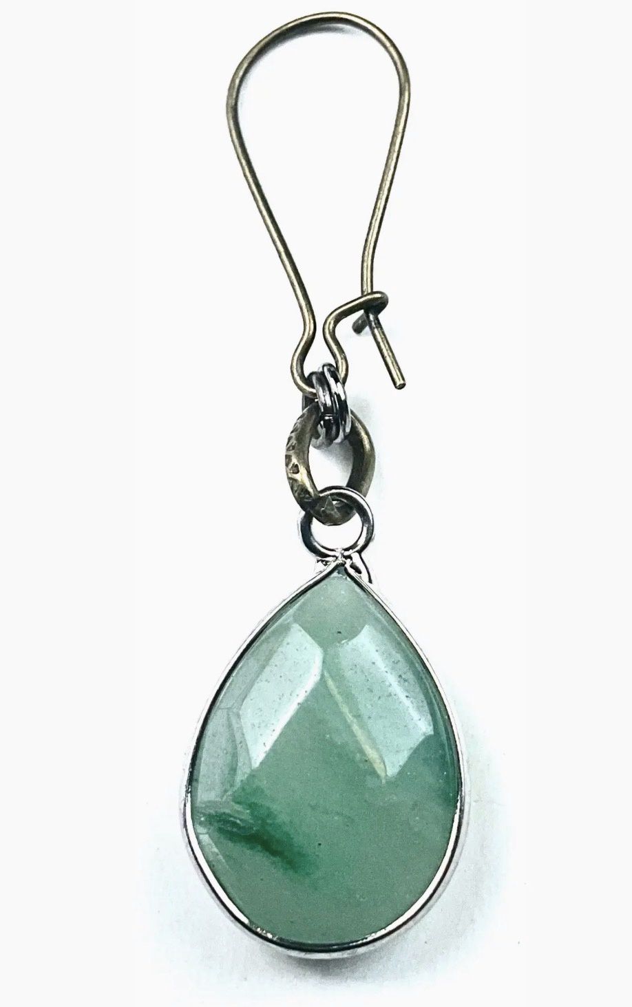 Small Stone Teardrop Earrings