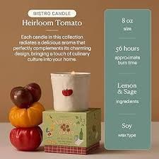 Heirloom Tomato Soy Wax Candle