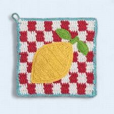 Lemon Crochet Trivet