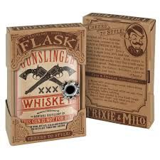 Flask Stainless Steel 8oz - Gunslinger Whiskey
