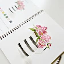 Watercolor Workbook - Bouquets