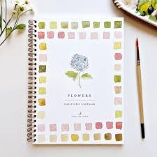 Watercolor Workbook - Flowers