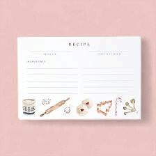 Baking Recipe Cards
