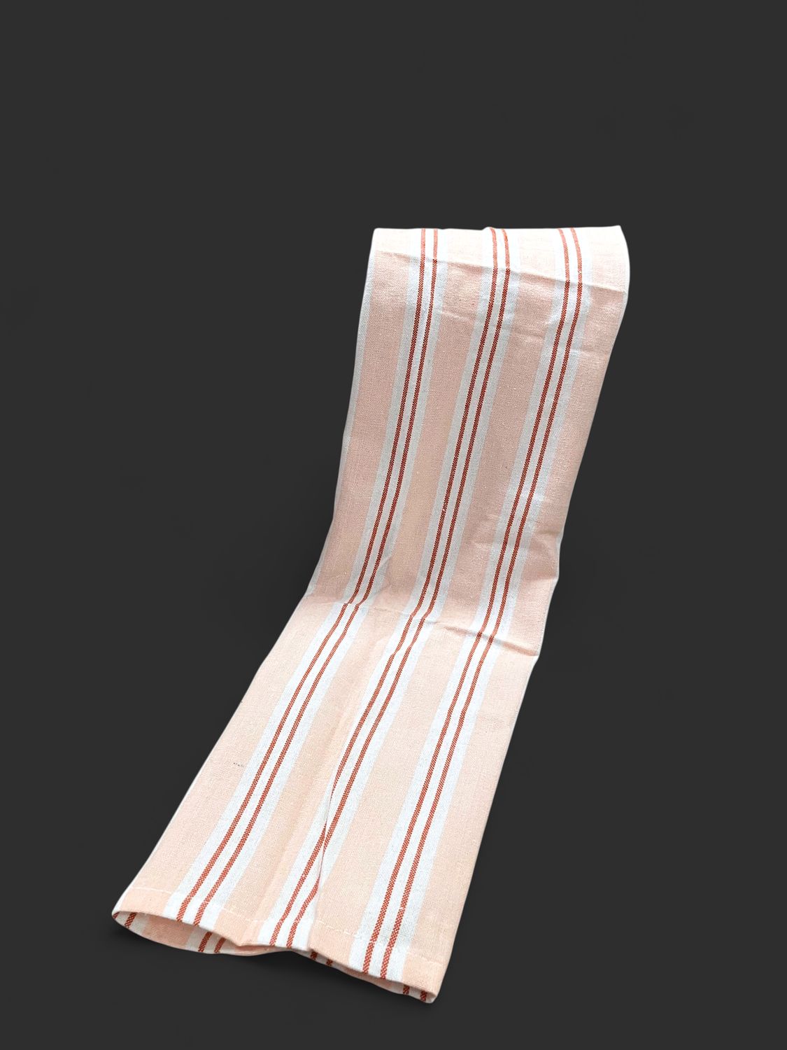 Pink Woven Stripe Towel