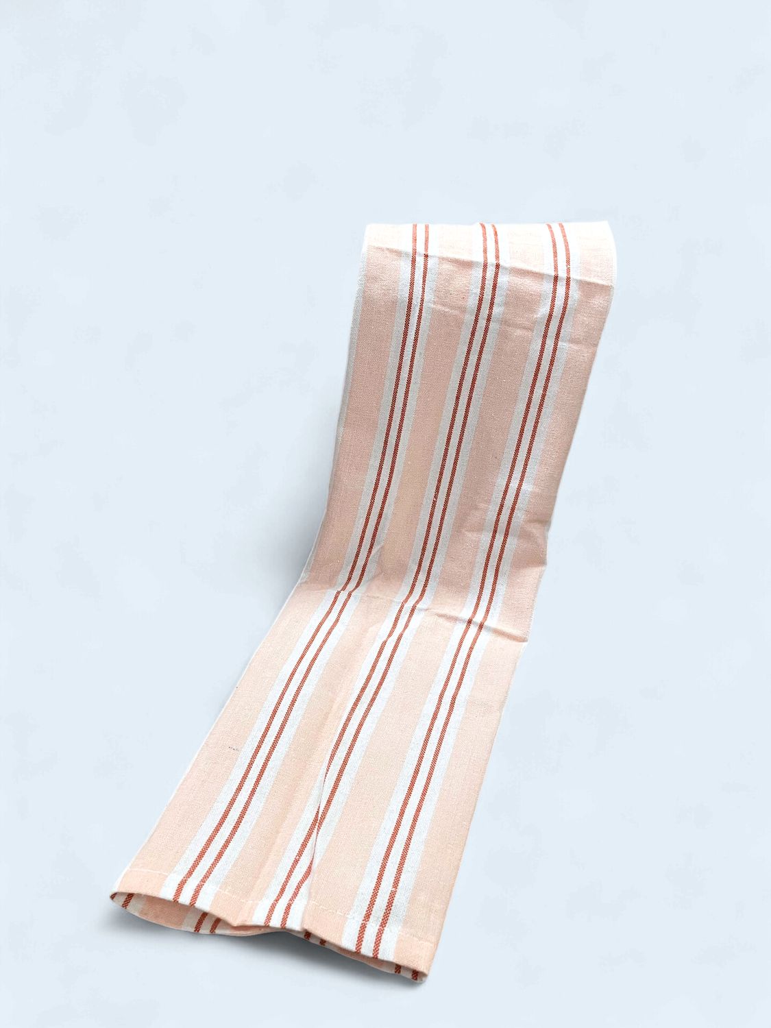 Pink Woven Stripe Towel