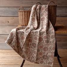 Fennel Botanical Print Throw