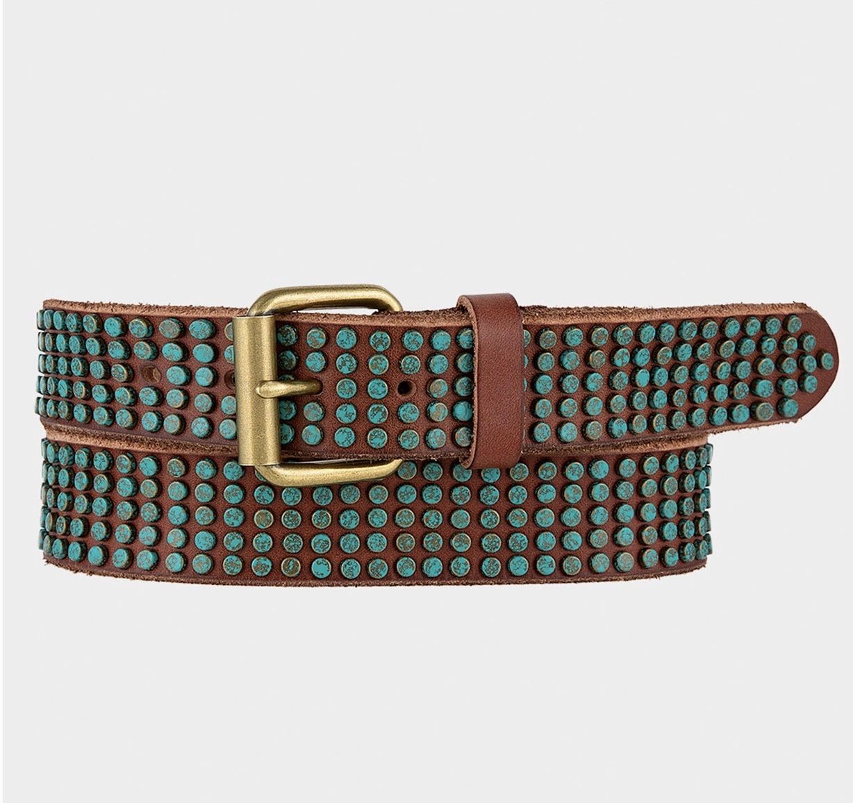 Studded Bohemian Leather Belt Eden