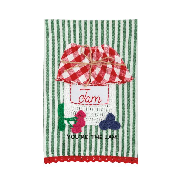 Jam Crochet Towel