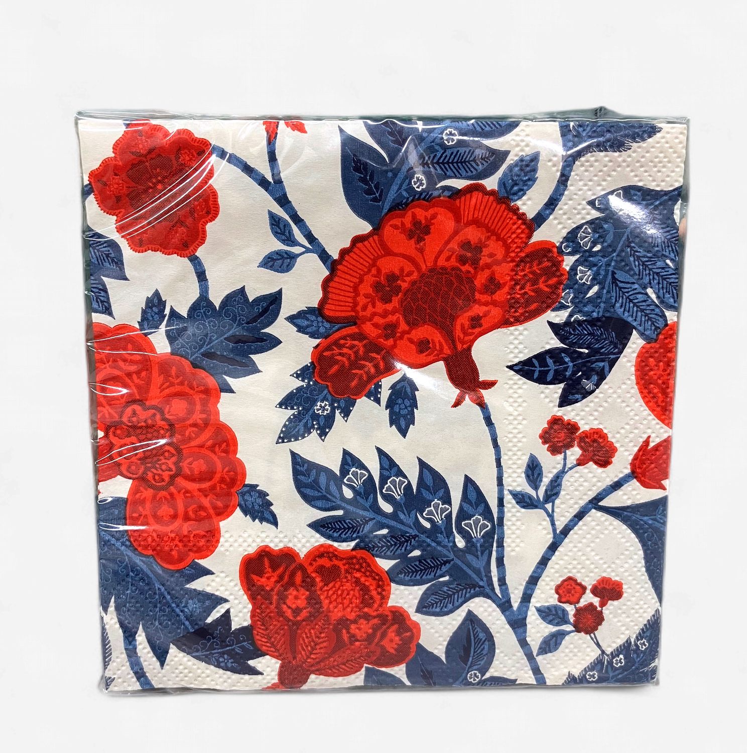 Americana Floral Paper Beverage Napkins