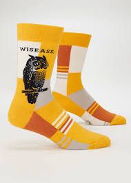 Wiseass Crew Socks