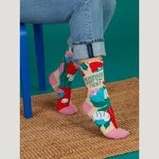Blue Q Menopause What The Fuck? Socks