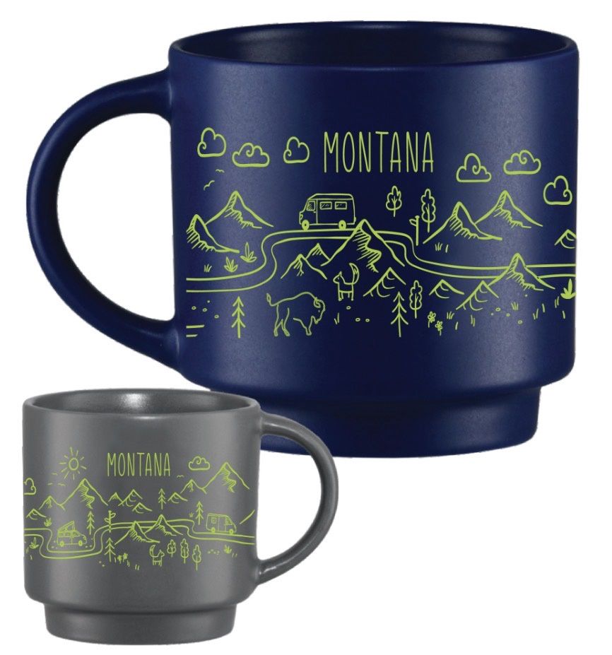 Montana Scene Mug Stack and Sip