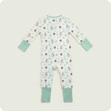 Grey Squirrel Footed Sleeper - 0-3 months
