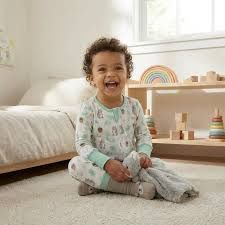Grey Squirrel Footed Sleeper - 6-9 months