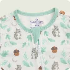 Grey Squirrel Footed Sleeper - 9-12 months