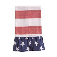 Americana Towel Red Stripe