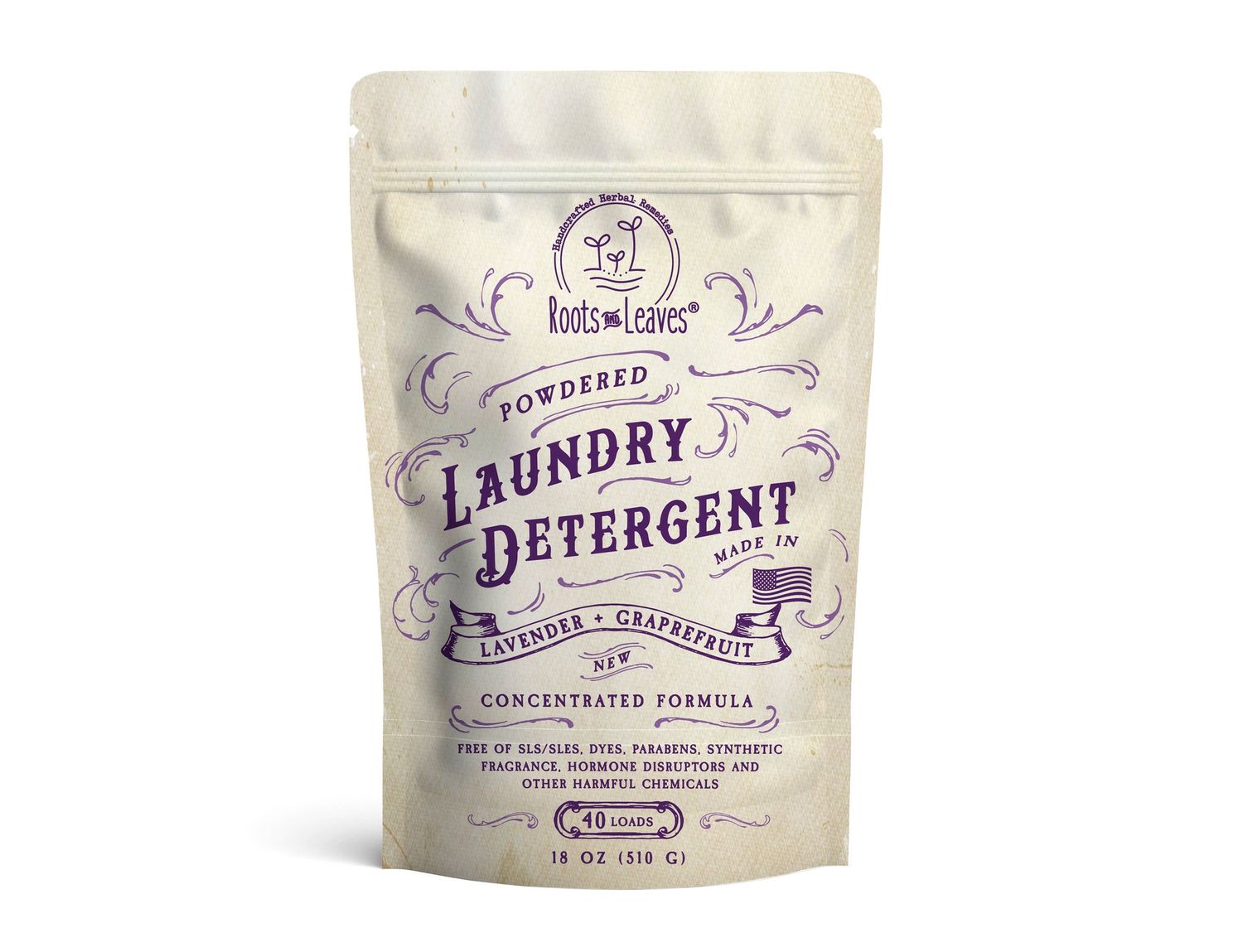 Powdered Laundry Detergent - Lavender