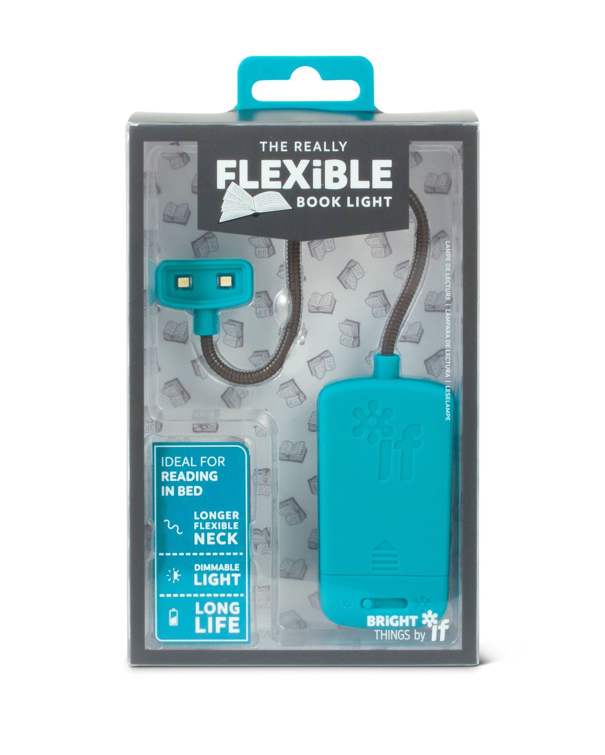 The Really Flexible Book Light: Light Turquoise