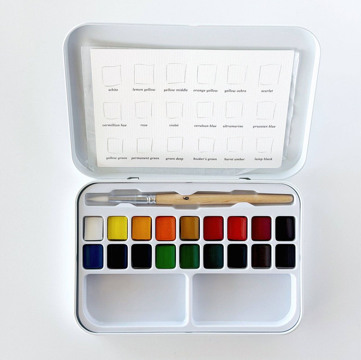 Watercolor Paint Set -18 Colors With Brush