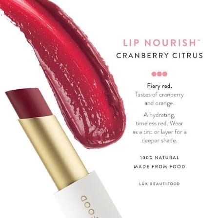 Luk Lip Nourish - Cranberry Citrus