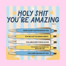 Holy Sh*t You're Amazing Pen Set