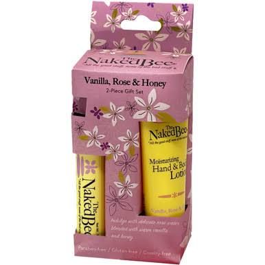 The Naked Bee Vanilla, Rose &amp; Honey Pocket Pack