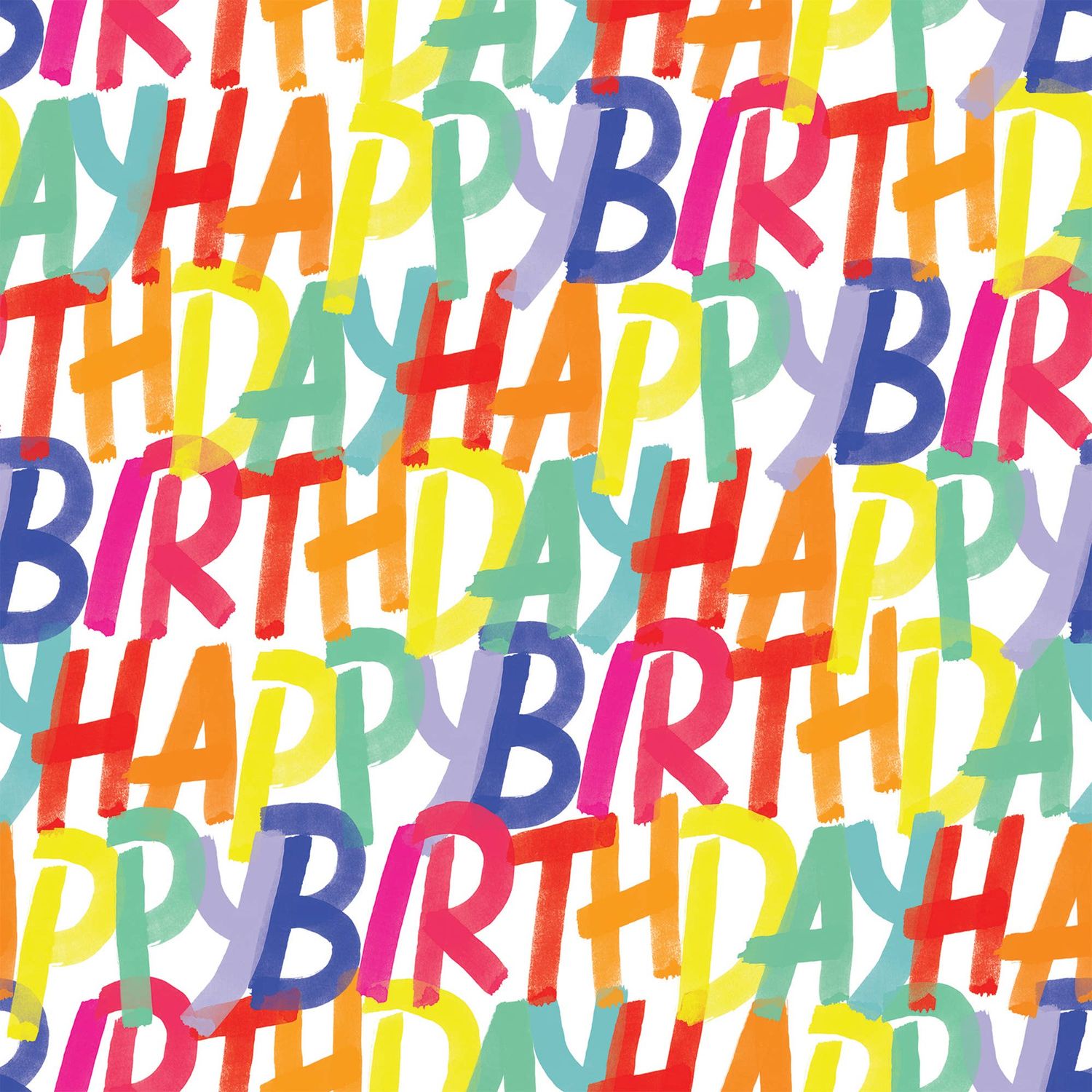 Rainbow Birthday - Gift Wrap Roll