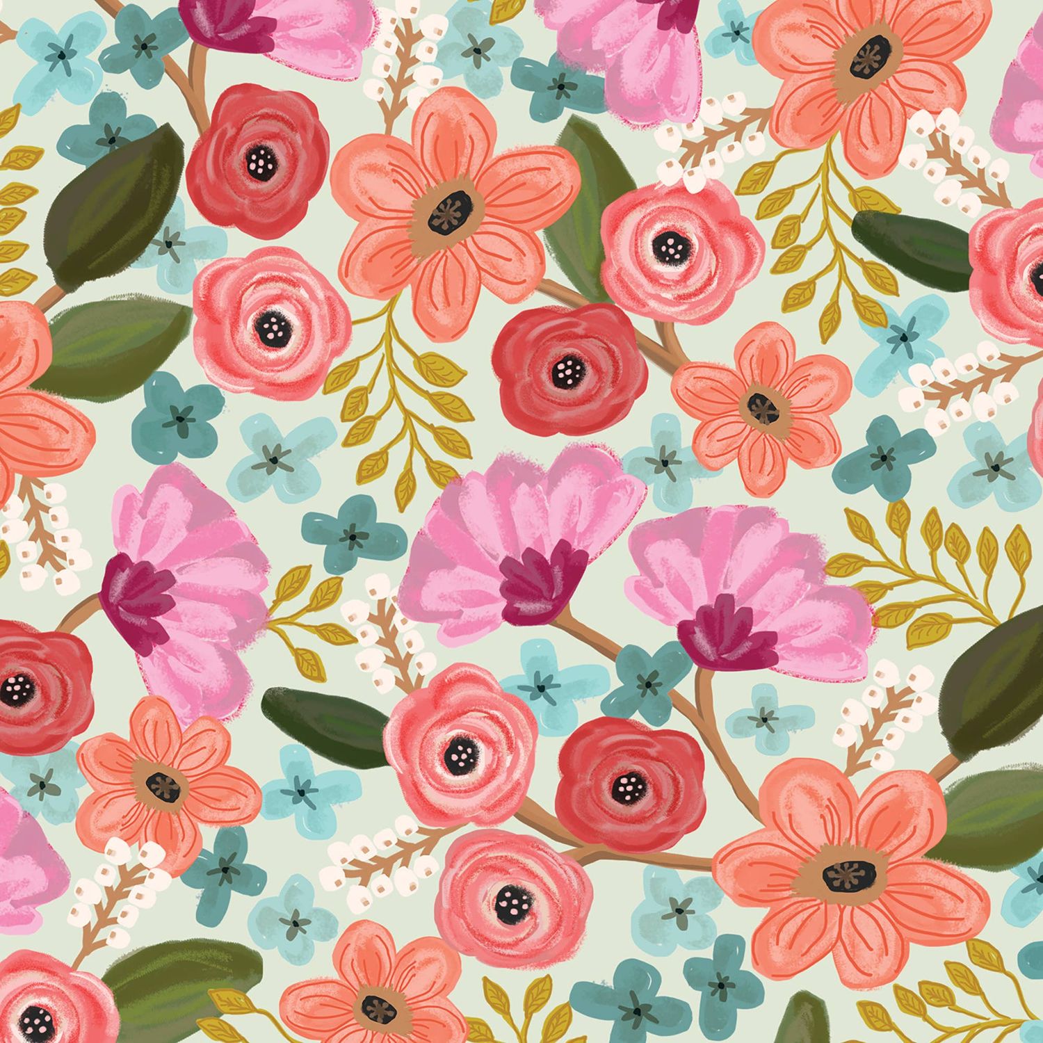 Floral Delight - Gift Wrap Rolls