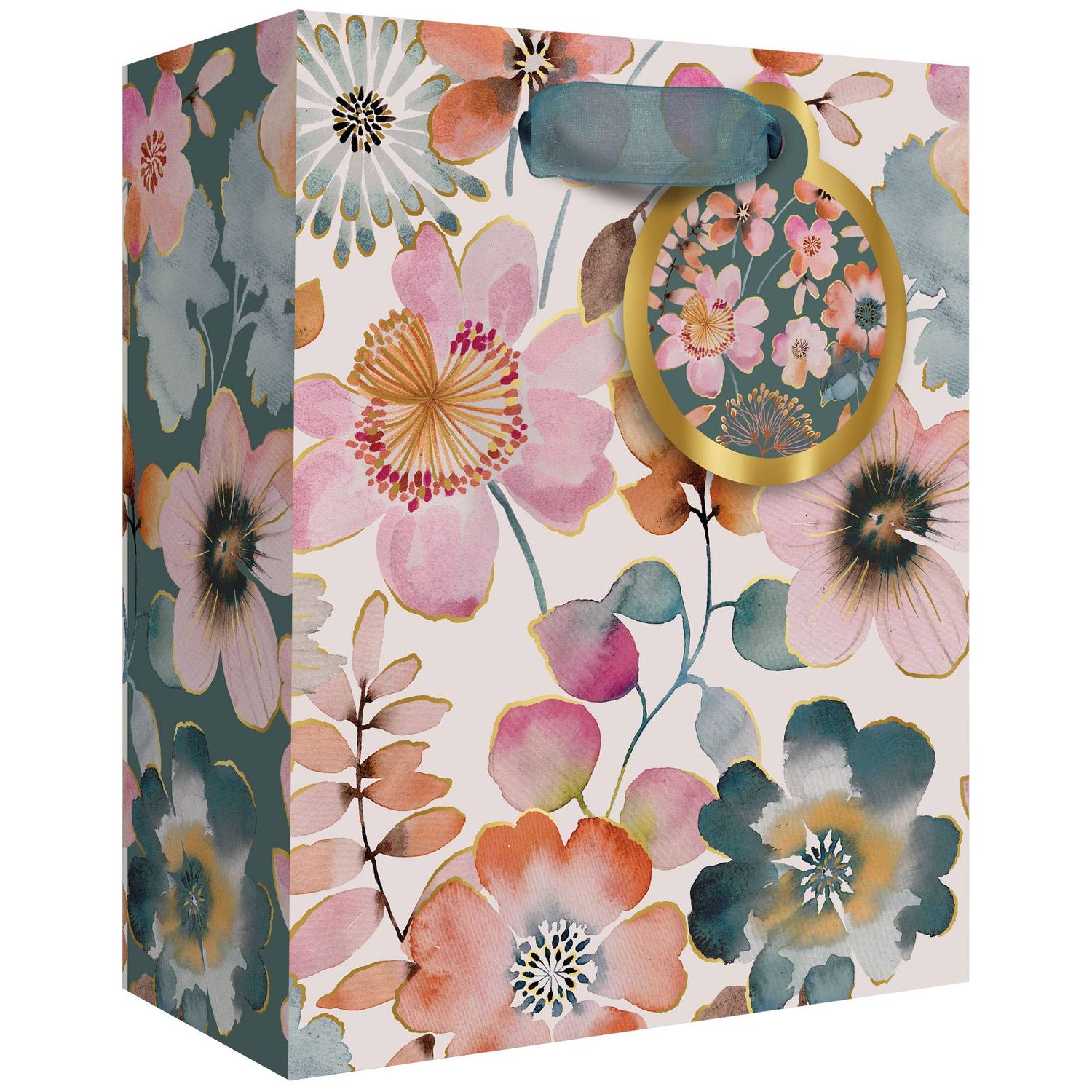 Painterly Petals – Gift Bags – Small Tote