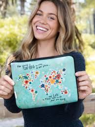 Travel Document Pouch - World Is Too Big