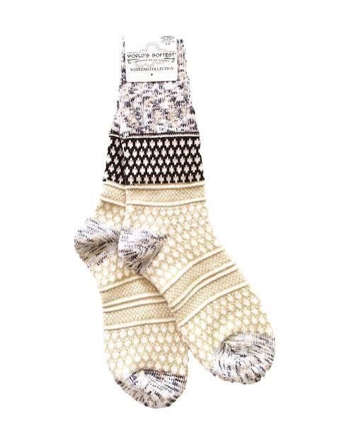 World's Softest Socks Weekend Collection - Cookie Dough Multi